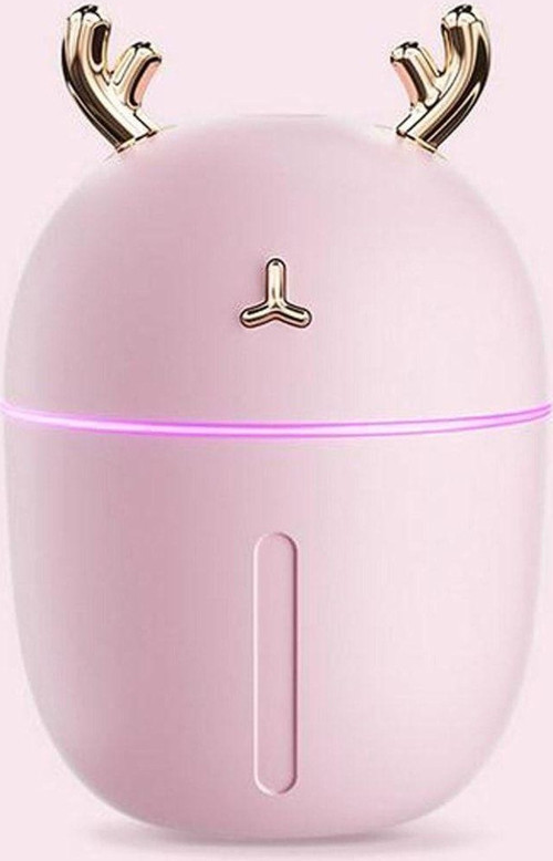 Hava Nemlendirici Buhar Makinası Led Işıklı Aroma Nemlendirici Geyik Model F11 Işıklı