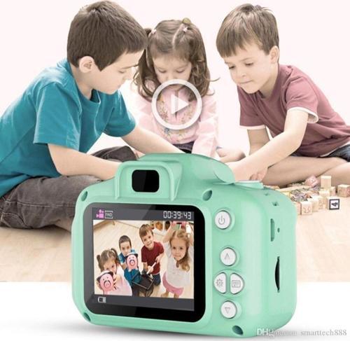 Mini 1080P Çocuklar Için Dijital Fotoğraf Makinesi Oyun Yüklü Hd