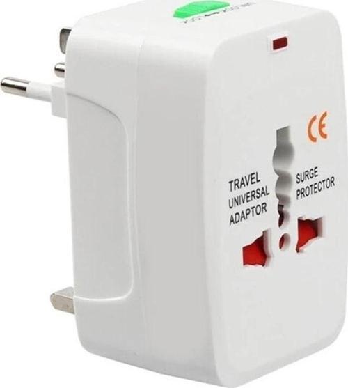 Evrensel Uluslararası Fiş Adaptörü Bağlantı Noktası Dünya Seyahat Güç Şarj Dönüştürücü Fiş