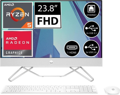 24-Cb0008Nt 5A9A6Ea Ryzen5 5500U 8Gb 512Ssd 23.8" Fullhd Freedos All In One Bilgisayar