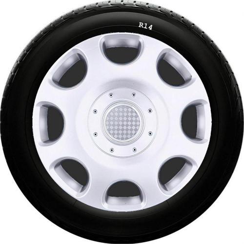 Sks Chevrolet Jant Kapağı 14 Inç Kırılmaz 1 Takım 4 Adet No:208