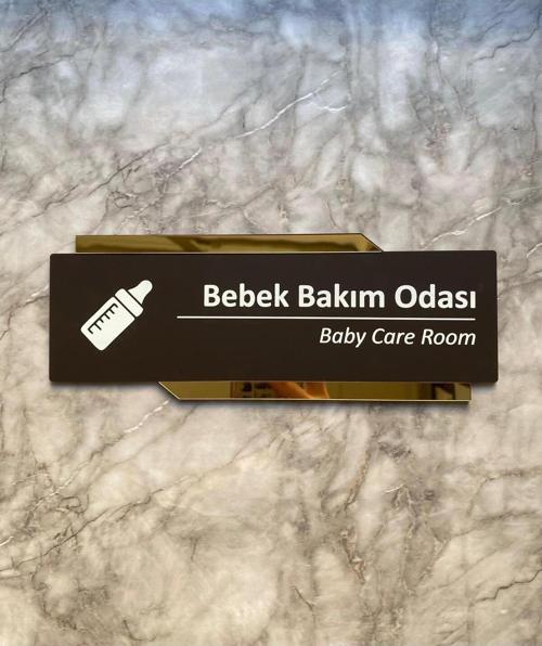Bitter Serisi Bebek Bakım Odası Levhası