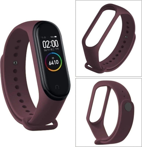 Mi Band 3/M4/M5/M6 Akıllı Bileklik Uyumlu Silikon Kordon