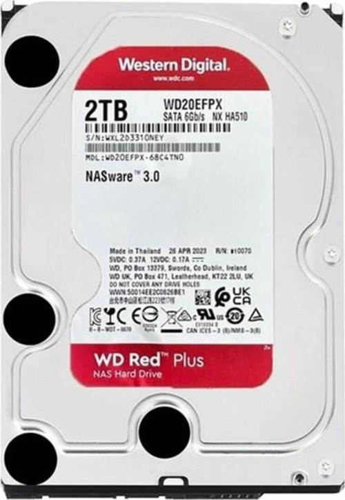 2Tb Red 20Efpx 64Mb 5400Rpm Sata-3 Nas Diski