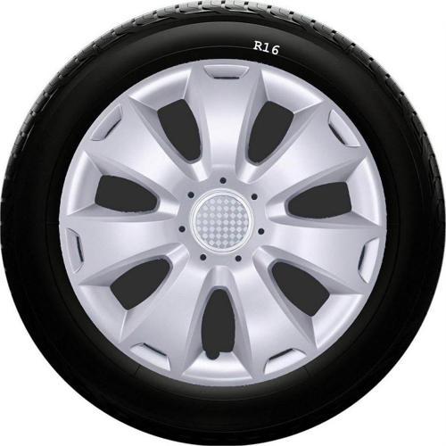 Sks Skoda Jant Kapağı 16 Inç Kırılmaz 1 Takım 4 Adet No:417