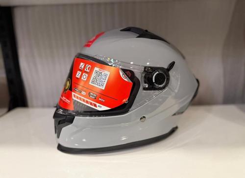 KASK MT BRAKER SV SOLİD A12 PARLAK NARDO GRİ