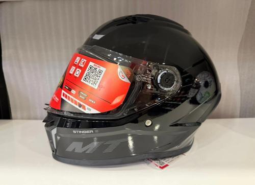 KASK MT STINGER A12 PARLAK SİYAH