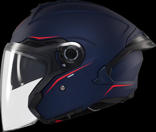 KASK MT COSMO SV ÇENESİZ GÖZLÜKLÜ MAT MAVİ