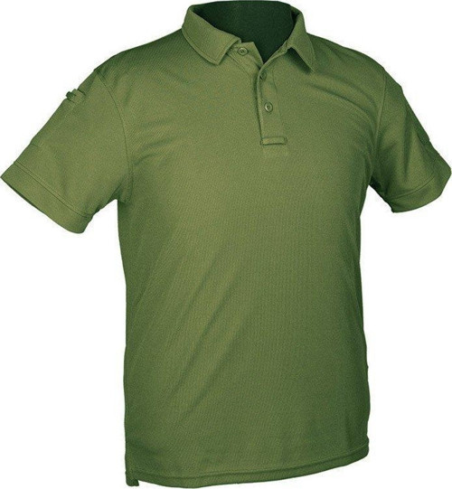 Quick Dry Polo Yeşil T-Shirt XL