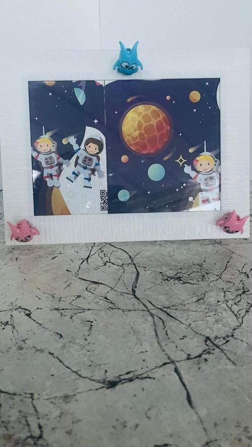 Bebek Çocuk Odası Resim Posyer, Fgıraf Çerçevesi Oyuncaklı Ayarlamabilir Ayakşı