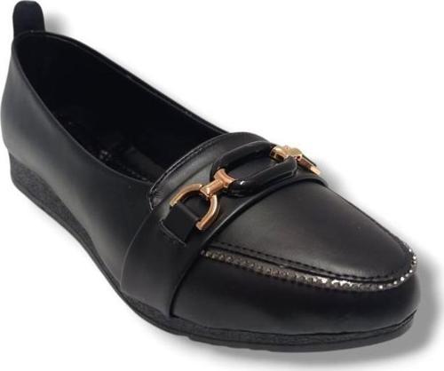 3062-25 Deri Taşlı Halka Toka Anatomik Kadın Babet