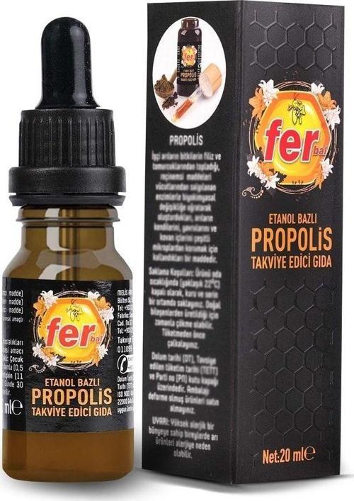 Fer Etanol Bazlı Propolis 20Ml (Takviye Edici Gıda)