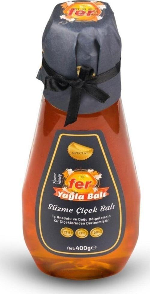 Yayla Süzme Çiçek Balı Pratik Kapak 400 Gr