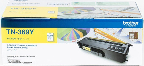 Tn-369Y 6000 Sayfa Kapasiteli Sarı Toner