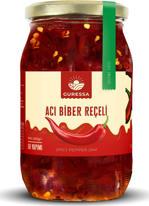 Acı Biber Reçeli 400 Gr Doğal Ev Yapımı