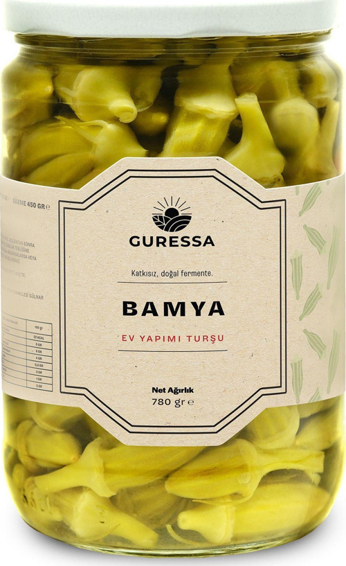 Bamya Turşusu 780 Gr Doğal Ev Yapımı