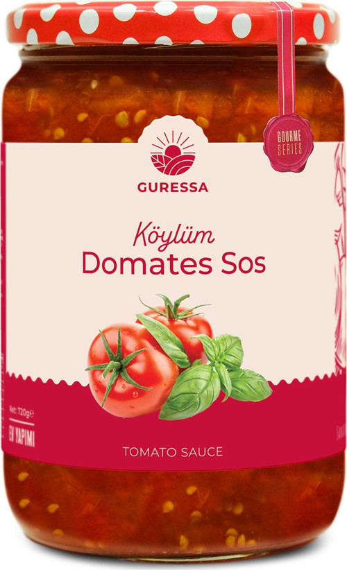 Köylüm Domates Sosu 720 Gr Doğal Ev Yapımı