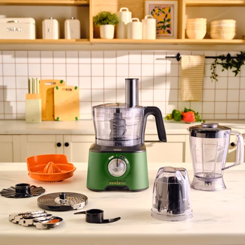 Mastermaid Power Max 11 in 1 Mutfak Robotu 2500W Emerald Green