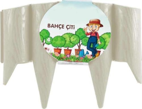 SO-IBC3 Eko İstanbul Bahçe Çiti 4'lü Set 31x23 cm Kirli Beyaz (113)