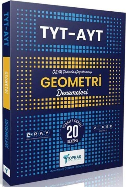 TYT AYT Geometri 20 li Deneme Kitabı Toprak Yayıncılık