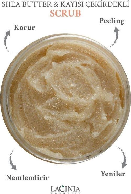 Shea Butter & Kayısı Çekirdeği Yağlı Scrub 250 ml
