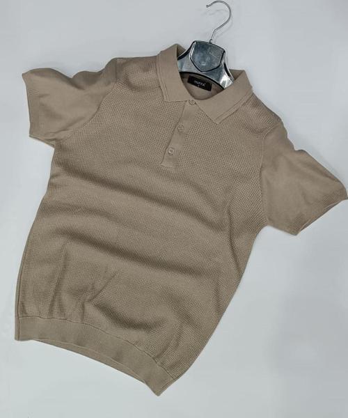 Huffa Polo Yaka Kısa Kol Düğmeli Erkek Triko Tişört