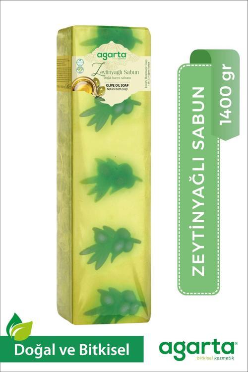Doğal El Yapımı Zeytinyağlı Sabun 1400 Gr