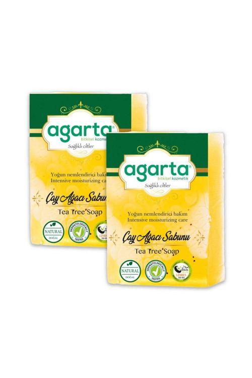 2 Li Set Doğal El Yapımı Çay Ağacı Sabunu 150 Gr