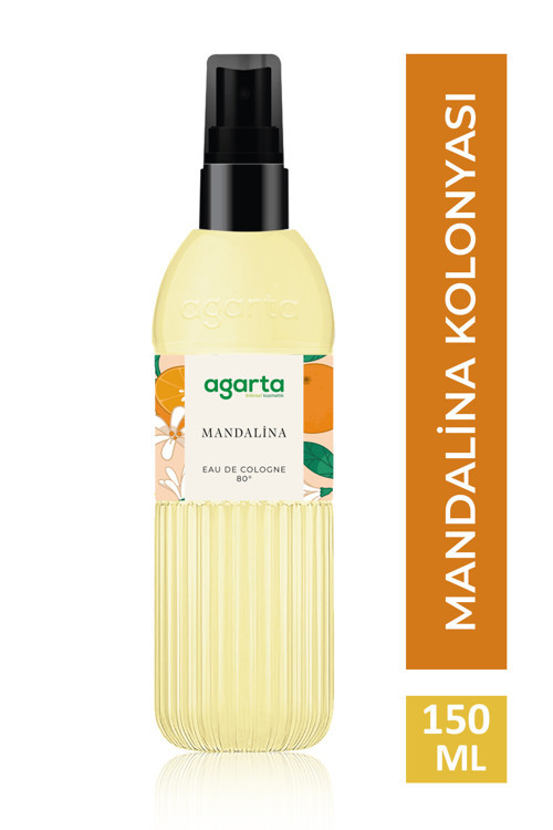 Pet Şişe 80 Derece Mandalina Kolonyası 150 Ml