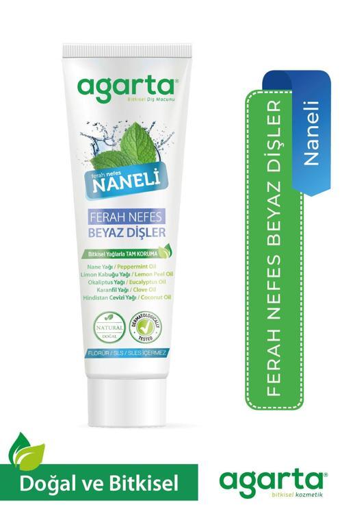 Doğal Yoğun Naneli Florürsüz Ferah Nefes Diş Macunu 100 Ml