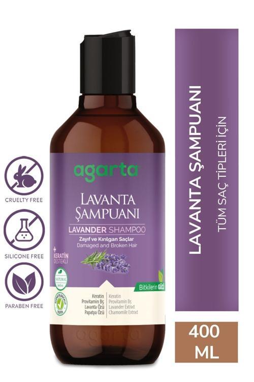 Doğal Lavanta Özlü Yağ Dengeleyici Şampuan 400 Ml