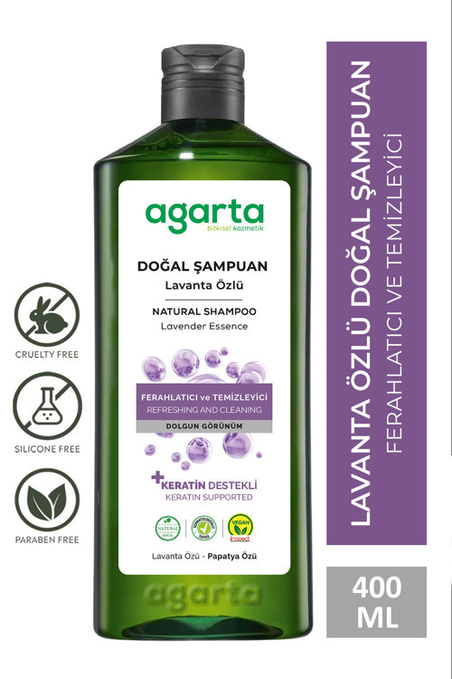 Doğal Lavanta Özlü Yağ Dengeleyici Şampuan 400 Ml