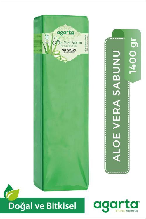Doğal El Yapımı Aloe Vera Sabunu 1400 Gr