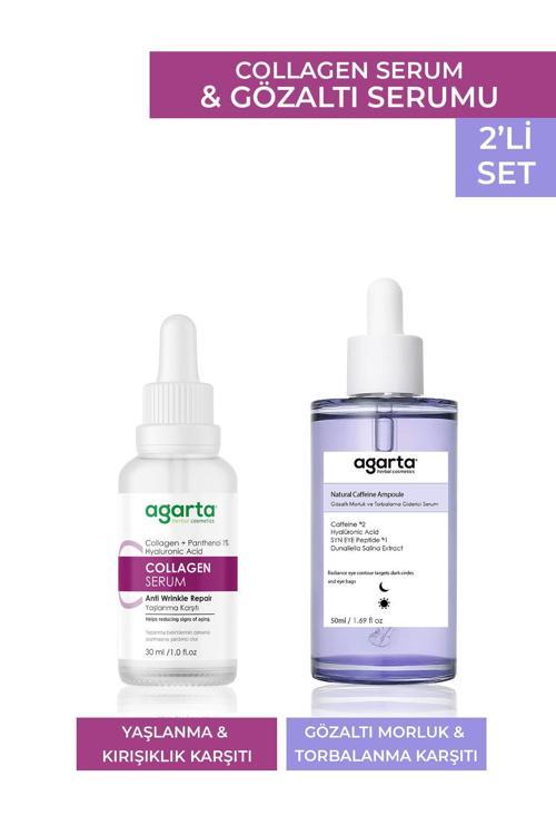 2'Li Set Collagen Serum 30 Ml & Göz Altı Morluk Torbalama Serumu 50 Ml