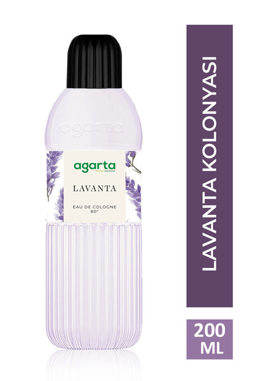 Pet Şişe 80 Derece Lavanta Kolonya 200 Ml