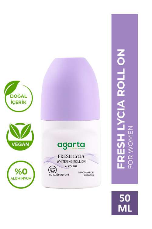 Ter Kokusu Önleyici 24 Saat Etkili Kadın Fresh Lycıa Roll-On 50 Ml
