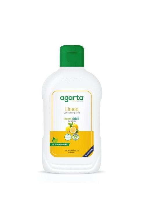Doğal Krem Etkili Sıvı Sabun Limon 1500 Ml