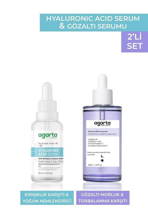 2'Li Set Hyaluronıc Acıd Serum 30 Ml & Göz Altı Torbalama Morluk Serum 50 Ml