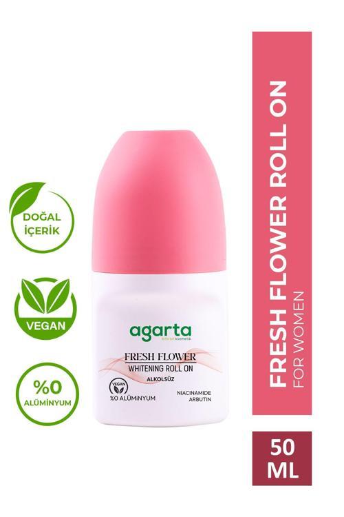 Ter Kokusu Önleyici 24 Saat Etkili Kadın Fresh Flower Roll-On 50 Ml