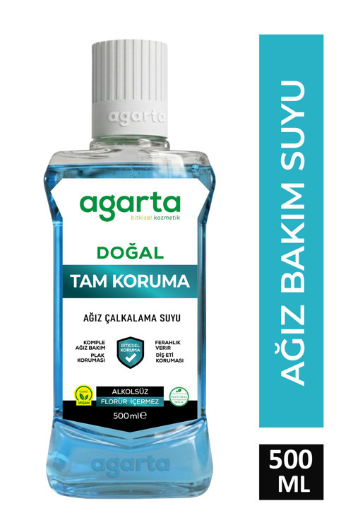 Ağız Bakım Suyu Tam Koruma Alkolsüz 500 Ml