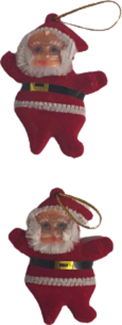 YILBAŞI AĞAÇ SÜSÜ NOELBABA 2'Lİ 6 CM