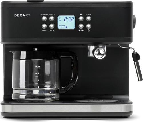 DX-1341 HomeBarista 3-in-1 Filtre Kahve ve Espresso Makinesi