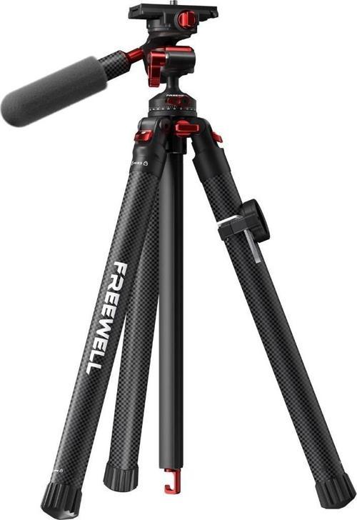 FW-T1 Sleek Travel Carbon Fiber Tripod