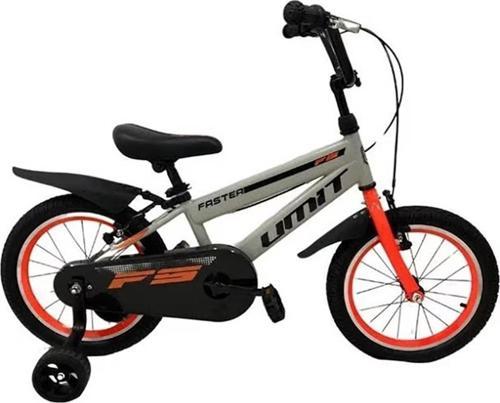 Faster 16 Jant 1621 V Çocuk Bisikleti Gri Kırmızı