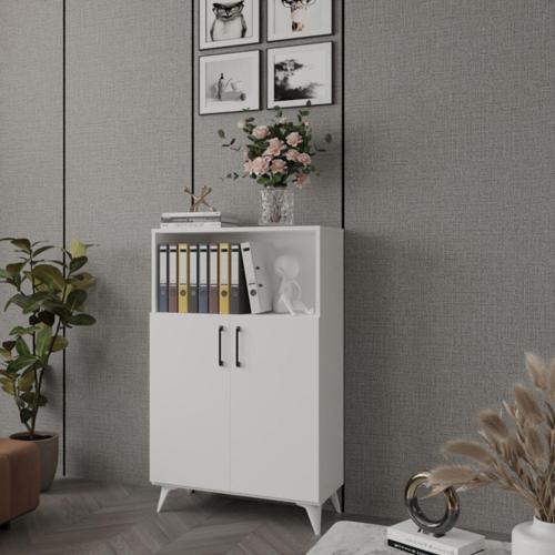 Nova 3 Raflı Dosya Dolabı, Ofis Dolabı Beyaz