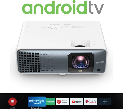 TK710STi 4K UHD HDR LAZER Android TV KISA MESAFE Hızlı Oyun ve Ev Sineması Projeksiyonu