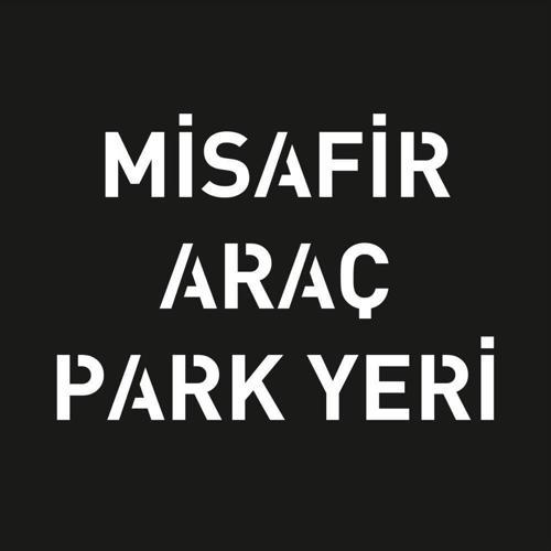 Boyama Şablonu Misafir Araç Park Yeri Alüminyum 100x100cm