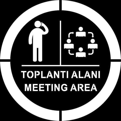 Boyama Şablonu Toplantı Alanı Kompozit 100x100cm