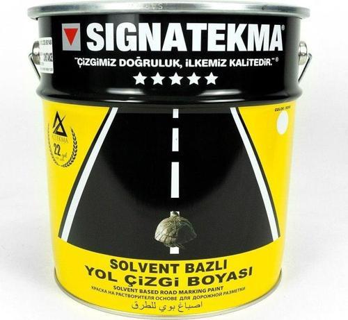 Constance MMA Esaslı Akrilik Yol Çizgi Boyası, Şerit Boyası 25 kg Beyaz