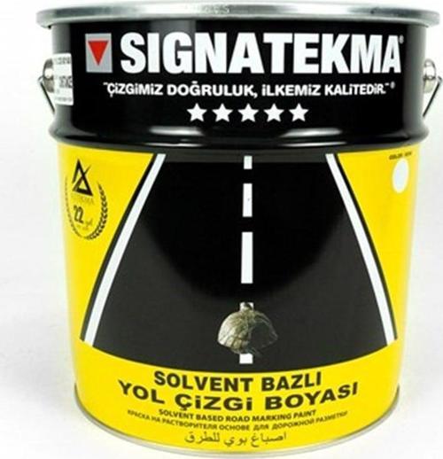 Constance MMA Esaslı Akrilik Yol Çizgi Boyası, Şerit Boyası 25 kg Mavi